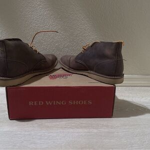 Red Wing Shoes Men's Brown Leather Boots